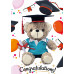 Graduation Teddy Bear (With Cap + Certificate)　